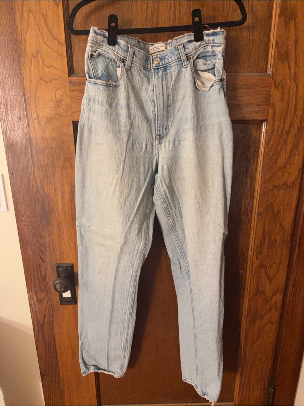Abercrombie & Fitch Light Blue High-Rise Women's Jeans